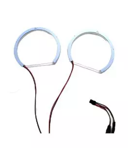 Δαχτυλίδια angel eyes led για BMW E36 / E38 / E39 - με 66 led - Λευκό χρώμα 