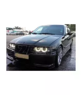 Δαχτυλίδια angel eyes led για BMW E36 / E38 / E39 - με 66 led - Λευκό χρώμα 