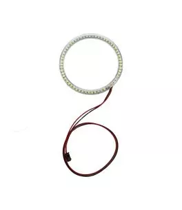 Δαχτυλίδια led angel eyes για  BMW E46 coupe (2003+) με 66 led - κίτρινα 