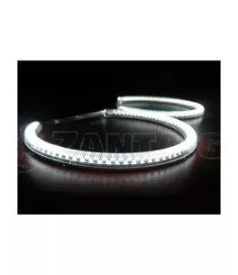 Δαχτυλίδια led angel eyes για  BMW E46 coupe (2003+) με 66 led - κίτρινα 