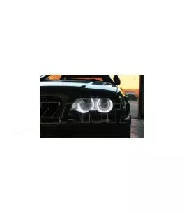 Δαχτυλίδια angel eyes για  BMW E46 (1998-2005) με 66 led - Λευκό χρώμα 