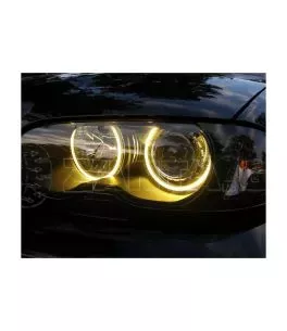 Κιτ CCFL angel eyes για BMW E30 / E34 - κίτρινο 