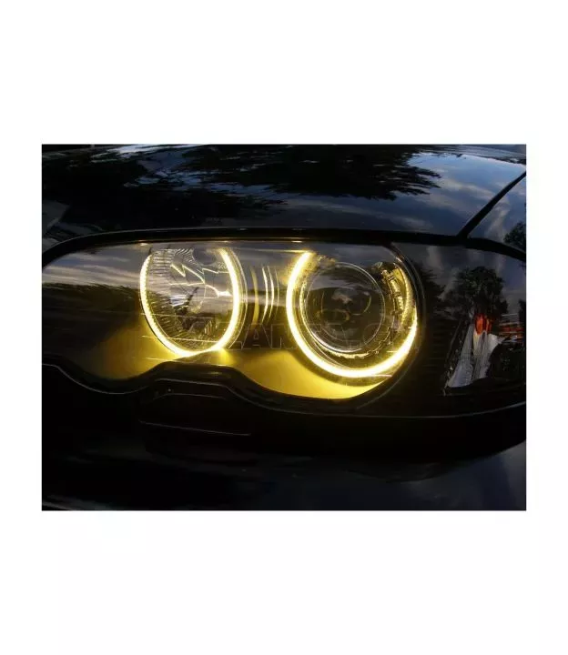 Κιτ CCFL angel eyes για BMW E30 / E34 - κίτρινο