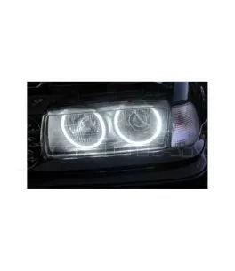 Δαχτυλίδια angel eyes για  (CCFL) για BMW E36 / E38 / E39 - κίτρινο χρώμα 