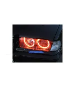 Δαχτυλίδια angel eyes για  (CCFL) για BMW E36 / E38 / E39 - κόκκινο χρώμα 