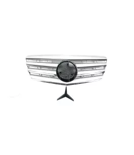 Μάσκα για Mercedes W211 E-Class (06-09) -  χρωμίου 
