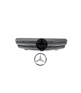 Μάσκα για Mercedes   CLK W209 (2002+) - χρωμίου 