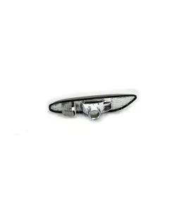 Φλας για BMW E46 (2001-2005) / E60 / X3 (2004-2009) - χρωμίου - σετ 2τμχ. 