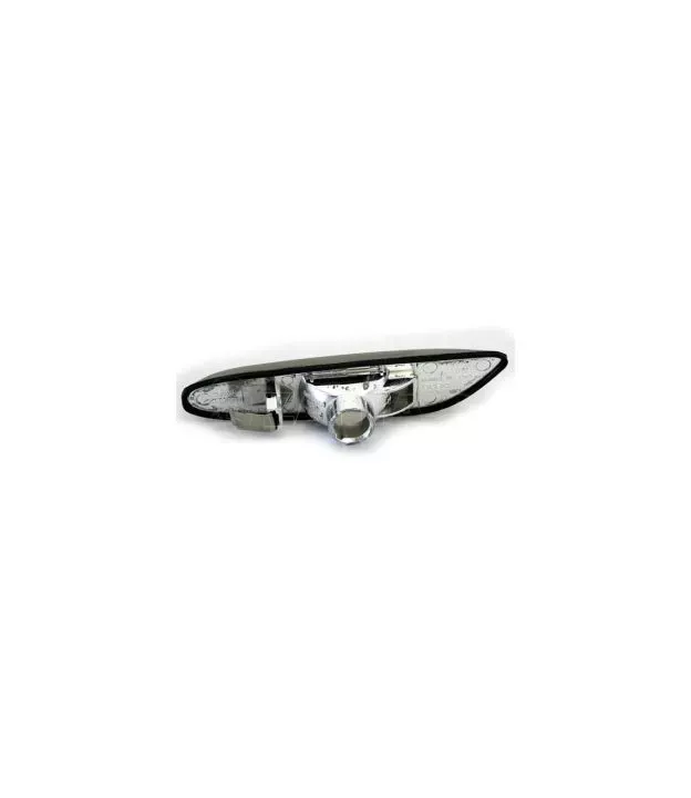 Φλας για BMW E46 (2001-2005) / E60 / X3 (2004-2009) - χρωμίου - σετ 2τμχ.
