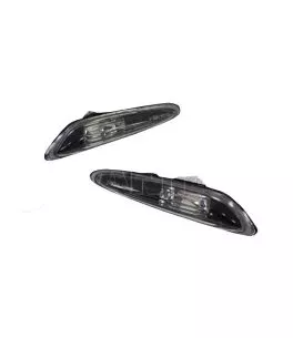 Φλας BMW E46  (2001-2005) / E60  / X3 (2004-2009) - μαύρο - σετ 2τμχ. 