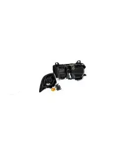 Φανάρια εμπρός angel eyes για Bmw E36 (1991-2000) 2d coupe - μαύρα , χωρίς λάμπες (Η7/H7) - σετ 2τμχ. 