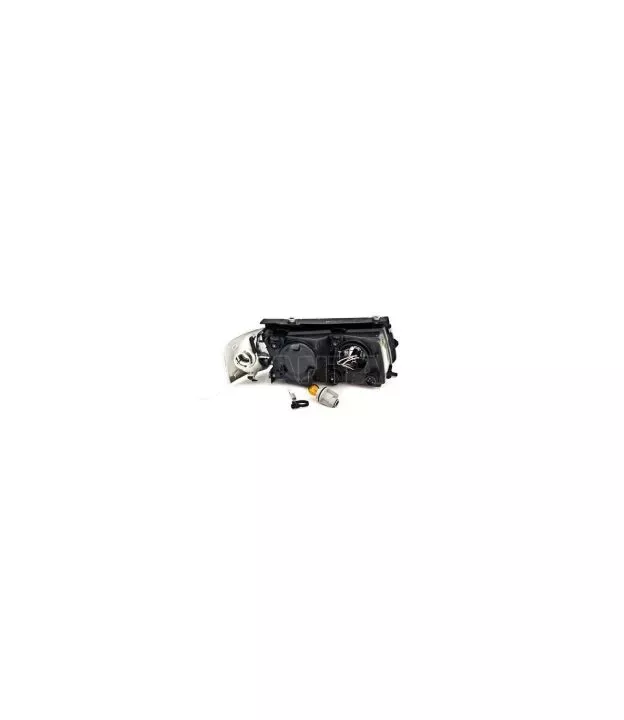 Φανάρια εμπρός για Vw Passat B5 (1997-2000) - μαύρα , χωρίς λάμπες (Η4) - σετ 2τμχ.