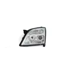 Φανάρια εμπρός angel eyes για Opel Vectra C (2002-2005) - chrome , χωρίς λάμπες (Η7) - σετ 2τμχ. 