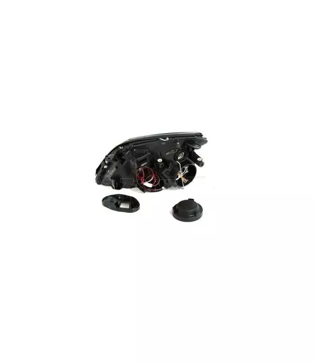 Φανάρια εμπρός angel eyes για Opel Vectra C (2002-2005) - chrome , χωρίς λάμπες (Η7) - σετ 2τμχ.