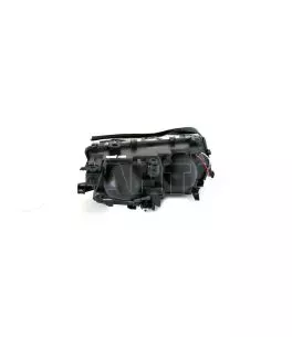 Φανάρια εμπρός angel eyes για BMW E46 sedan (2001-2005) - μαύρα , χωρίς λάμπες (Η7) - σετ 2τμχ. 