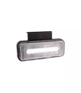 ΦΩΣ ΟΓΚΟΥ ΦΟΡΤΗΓΟΥ LED ΛΕΥΚΟ 10-30V 124x49x22mm ΑΔΙΑΒΡΟΧΟ OM-02-W AMIO 1ΤΕΜ. 