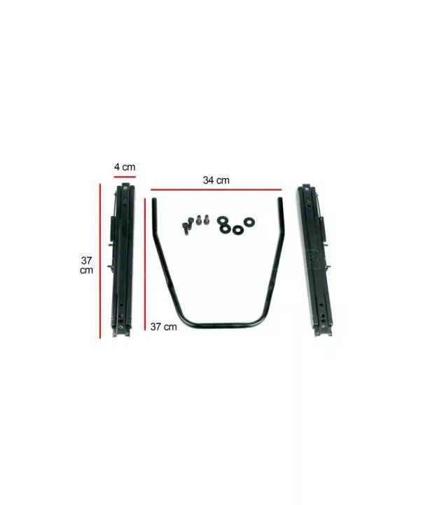 ΣΙΔΗΡΟΔΡΟΜΟΣ ΔΙΠΛΟΣ ΚΑΘΙΣΜΑΤΩΝ UNIVERSAL KIT SIMONI RACING - 1ΤΕΜ