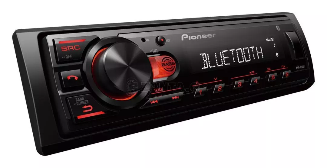 Pioneer Pioneer MVH-230BT Bluetooth and USB με ενσωματωμένο μικρόφωνοPioneer MVH MVH-230BT