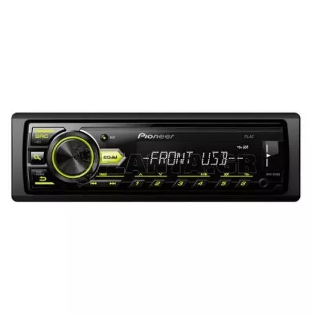 Pioneer  Pioneer MVH-09ubg radio usb aux, 4X50W πράσινο MVH-09ubg 