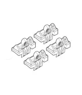ΑΚΡΑ ΓΙΑ ΜΠΑΡΕΣ NORDRIVE ΓΙΑ BMW X5 05/00-02/07 KIT 