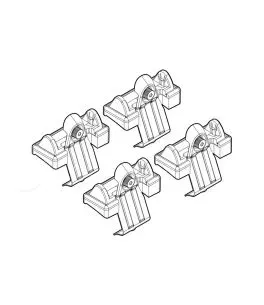 ΑΚΡΑ ΓΙΑ ΜΠΑΡΕΣ NORDRIVE ΓΙΑ NISSAN MICRA 3D/5D 01/03-10/10 KIT 