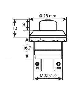 ΔΙΑΚΟΠΤΗΣ 12/24V - 10A 