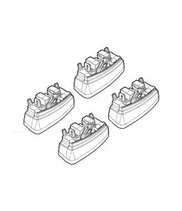 ΑΚΡΑ ΓΙΑ ΜΠΑΡΕΣ NORDRIVE ΓΙΑ PEUGEOT 308 09/07+ KIT 