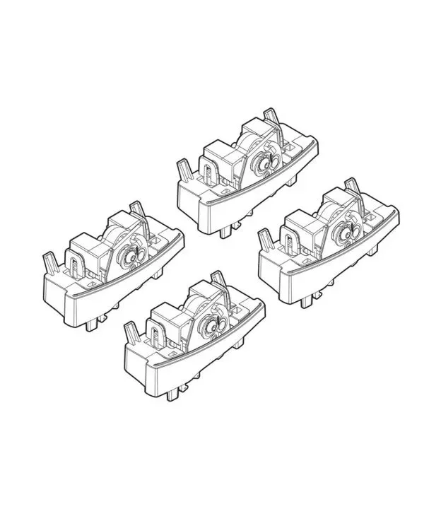 ΑΚΡΑ ΓΙΑ ΜΠΑΡΕΣ NORDRIVE ΓΙΑ OPEL CORSA E 3D/5D 12/14+ KIT