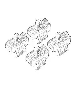 ΑΚΡΑ ΓΙΑ ΜΠΑΡΕΣ NORDRIVE ΓΙΑ HONDA CR-V 10/12+ KIT 