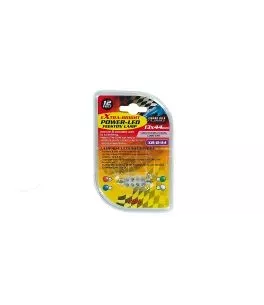 ΛΑΜΠΑΚΙ ΠΛΑΦΟΝΙΕΡΑΣ 8 LED 13x44mm ΚΟΚΚΙΝΟ 