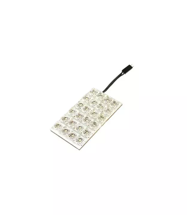ΠΛΑΦΟΝΙΕΡΑ ΜΕ 24 LED (35x65mm)