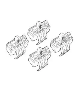 ΑΚΡΑ ΓΙΑ ΜΠΑΡΕΣ NORDRIVE ΓΙΑ ALFA ROMEO STELVIO 03/17+ KIT 