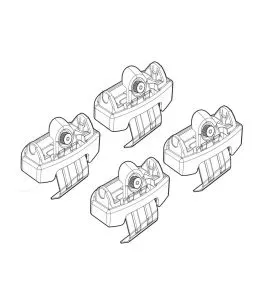 ΑΚΡΑ ΓΙΑ ΜΠΑΡΕΣ NORDRIVE ΓΙΑ MAZDA 6 4D 01/13+ KIT 