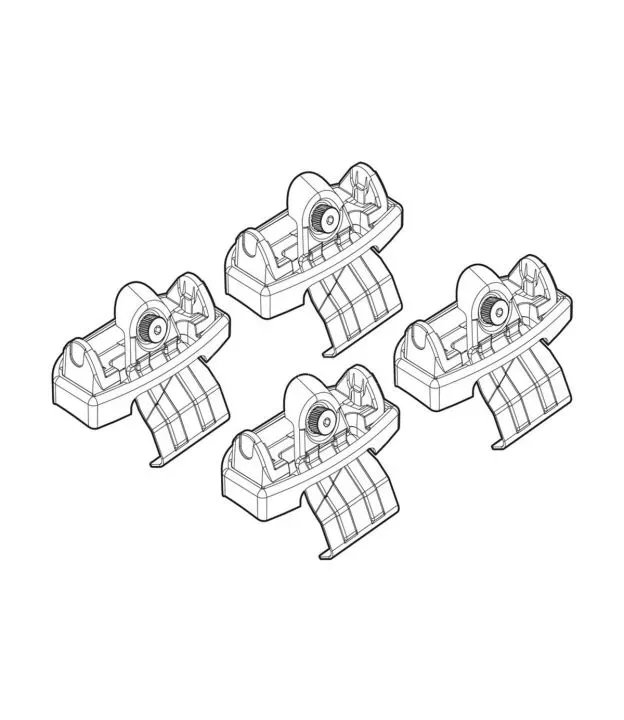 ΑΚΡΑ ΓΙΑ ΜΠΑΡΕΣ NORDRIVE ΓΙΑ FORD ECOSPORT 09/15+ KIT