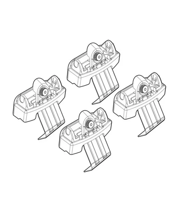 ΑΚΡΑ ΓΙΑ ΜΠΑΡΕΣ NORDRIVE ΓΙΑ VW GOLF 7 5D 11/12+ KIT