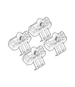 ΑΚΡΑ ΓΙΑ ΜΠΑΡΕΣ NORDRIVE ΓΙΑ NISSAN JUKE 10/10+ KIT 