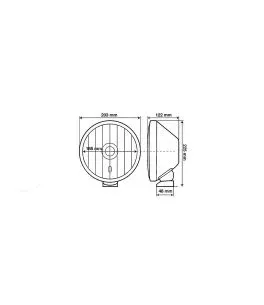 ΠΡΟΒΟΛΕΑΣ X-TRE 12/24V H1 55W+T4W 
