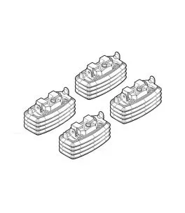 ΑΚΡΑ ΓΙΑ ΜΠΑΡΕΣ NORDRIVE ΓΙΑ FORD FOCUS 3D/5D 02/05-02/11 KIT 