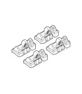 ΑΚΡΑ ΓΙΑ ΜΠΑΡΕΣ NORDRIVE ΓΙΑ HYUNDAI GETZ 5D 06/02-03/08 KIT 
