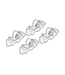 ΑΚΡΑ ΓΙΑ ΜΠΑΡΕΣ NORDRIVE ΓΙΑ HONDA CR-V 04/02-12/06 KIT 