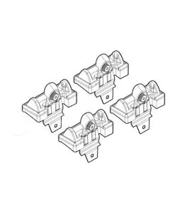 ΑΚΡΑ ΓΙΑ ΜΠΑΡΕΣ NORDRIVE ΓΙΑ CHEVROLET NIVA 01/03+ KIT 
