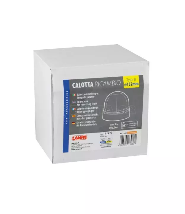 ΚΑΠΑΚΙ ΓΙΑ LED ΦΑΡΟ ΠΟΡΤΟΚΑΛΙ (ΓΙΑ ΦΑΡΟΥΣ L7289.8-RL-10/L7290.9-RL-11) LAMPA - 1 TEM.