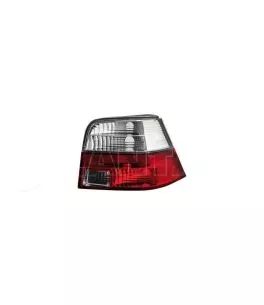 Φανάρια Πισινά για DECTANE VW Golf IV 97-04 (Κόκκινο/Κρύσταλλο) 