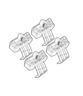 ΑΚΡΑ ΓΙΑ ΜΠΑΡΕΣ NORDRIVE ΓΙΑ AUDI A1 3D/5D SPORTBACK 02/12+ KIT 