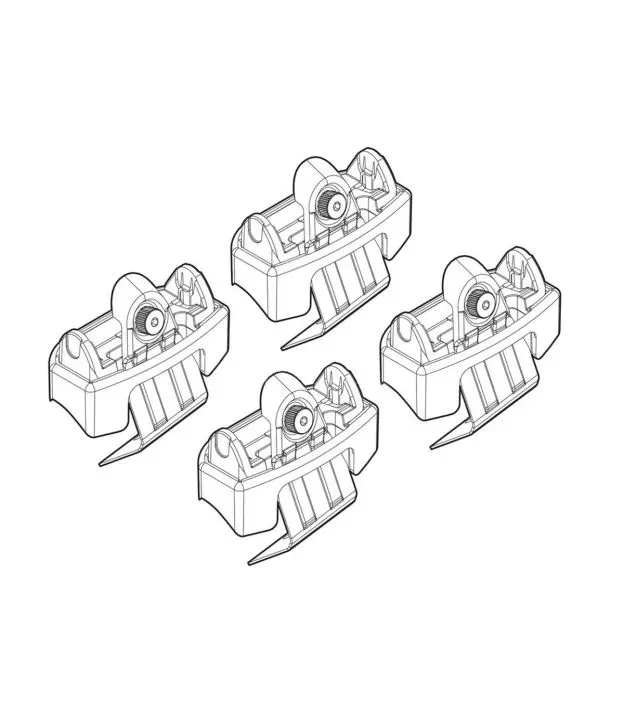 ΑΚΡΑ ΓΙΑ ΜΠΑΡΕΣ NORDRIVE ΓΙΑ PEUGEOT 308 5D/SW 10/13+ KIT