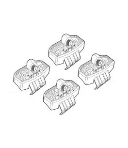 ΑΚΡΑ ΓΙΑ ΜΠΑΡΕΣ NORDRIVE ΓΙΑ NISSAN MICRA K14 2017+ KIT 