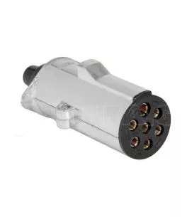 ΠΡΙΖΑ ΚΟΤΣΑΔΟΡΟΥ ΜΕΤΑΛΛΙΚΗ ΜΑΥΡΗ 24N 24V 7ΦΙΣ ISO 1185 ΘΗΛΥΚΗ 
