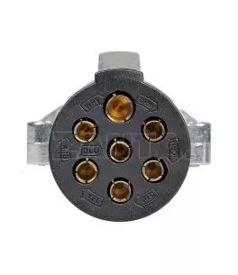 ΠΡΙΖΑ ΚΟΤΣΑΔΟΡΟΥ ΜΕΤΑΛΛΙΚΗ ΜΑΥΡΗ 24N 24V 7ΦΙΣ ISO 1185 ΘΗΛΥΚΗ