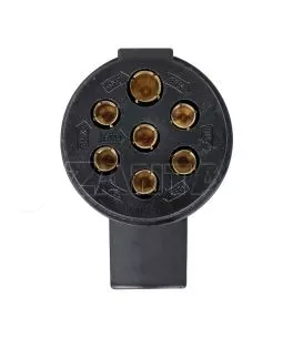 ΠΡΙΖΑ ΚΟΤΣΑΔΟΡΟΥ ΠΛΑΣΤΙΚΗ ΜΑΥΡΗ 24N 24V 7PIN ISO 1185 ΘΗΛΥΚΗ