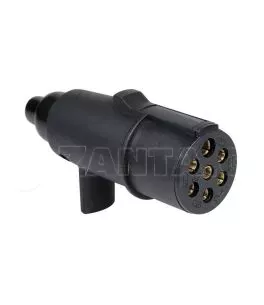 ΠΡΙΖΑ ΚΟΤΣΑΔΟΡΟΥ ΠΛΑΣΤΙΚΗ ΜΑΥΡΗ 24N 24V 7PIN ISO 1185 ΘΗΛΥΚΗ 